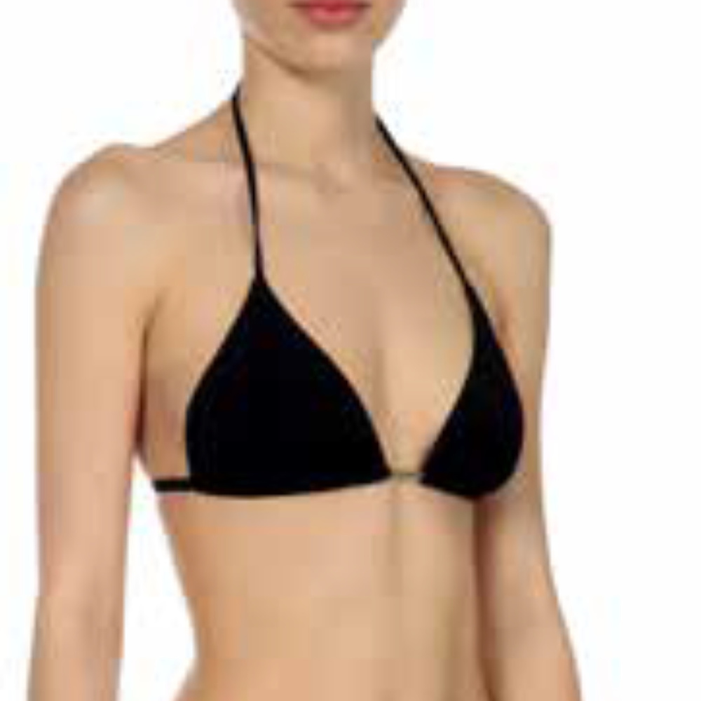 Zeki Triangle Black Bikini Set